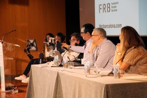 Primera ponencia del BBC con Gema Canales, Miguel Camacho y Jordi Sabaté